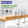 KARRYTON 2-Pack 16"(400x120mm) F-Clamp w/ 4-3/4" Throat Depth, Bar Size