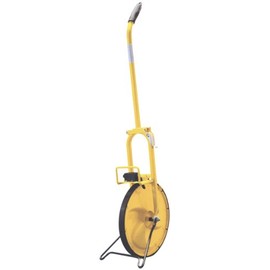 Keson MP315M Metal Frame Measuring Wheel with Solid Plastic Wheel (Graduations: M, DM), 0.318-Meter Diameter
