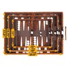 Premium Backgammon 11 Inches Small Brown - Backgammon Sets for