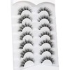 Pooplunch False Eyelashes Cat Eye Look Fluffy Lightweight Natural Eyelash