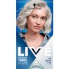 Schwarzkopf LIVE Post-Bleach Hair Toner, Ice White Semi-Permanent Colour Toner,