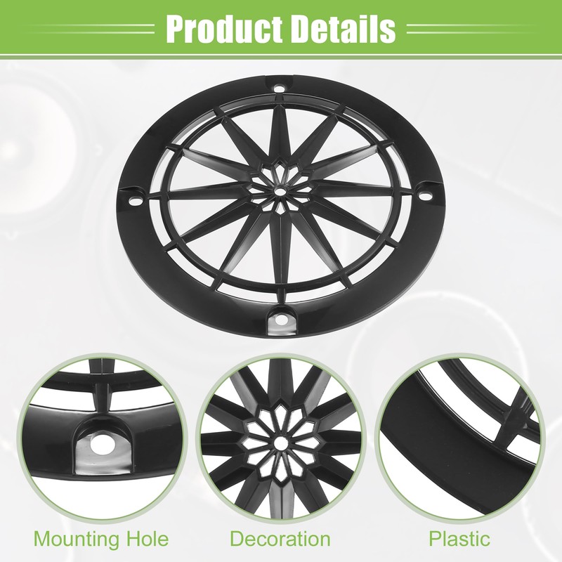 A ABSOPRO 4 Inch Car Speaker Grille Cover Round with