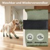 PICK FOR LIFE Dog Socks Non-Slip 2 Pairs Double-Sided with