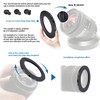 86 mm to 82 mm Lens Adapter Ring, Step-Down Ring