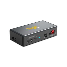 Portable Solar Charger Controller for Solar Panel, DC7909/Anderson Input 9.6V-32V, 24W USB-A/60W USB-C Fast Charging Output Port, Intelligent Restart Charging Protection