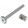 Furniture Cot Bed Bolt Allen Head with Barrel Nuts (12,