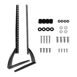 Universal Tabletop TV Stand for 14 to 42 inch LCD Flat Screens with Hardware Included, Heavy-Duty Steel Base
