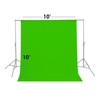 Glow Muslin Backdrop - 10x10' (Green)