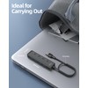 Selore 4-Port USB 3.0 Hub Ultra-Slim Data USB Splitter USB
