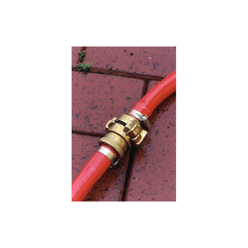 Connex FLOR92625 Suction and and High-Pressure Connector 3/4 Inch Brass