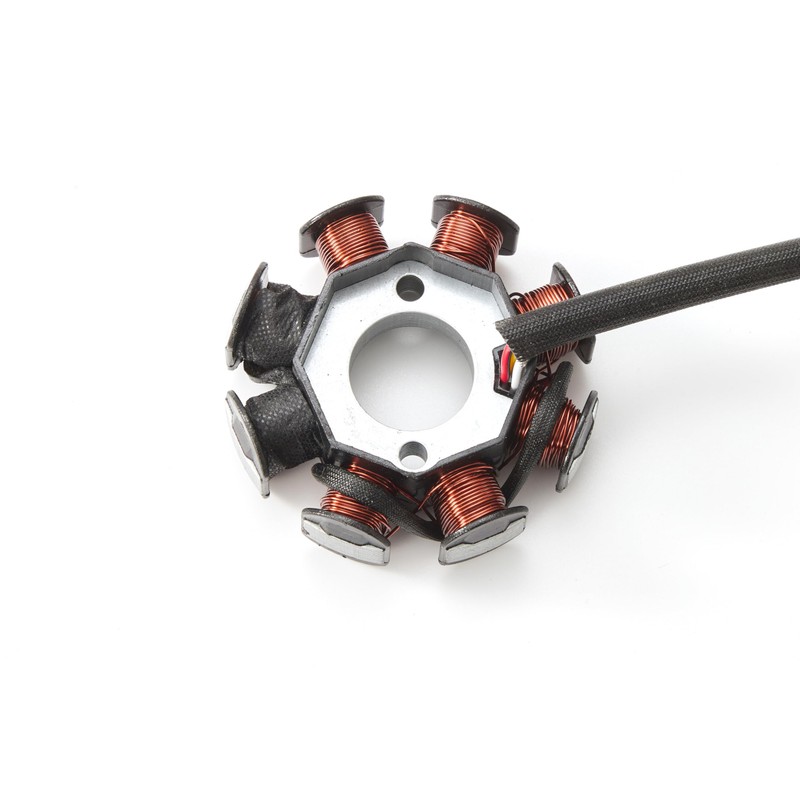 GY6 Magneto Stator 8 Coil with Magneto Flywheel Puller Kit