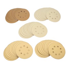 Polishing, Sanding Sandpaper 10pcs 5 Inch 125mm Round Sanding Discs Buffing Sheet Sandpaper 8 Hole Grinding Polishing Pad 60-220 Grit Abrasive Tool (Grit : Grit 220)