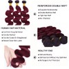 Burgundy Bundles Human Hair Ombre Body Wave Bundle 1B99J Bundles