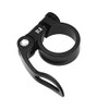 31.8mm Quick Release Bicycle Mountain Bike Seat Clamp Black Aluminum