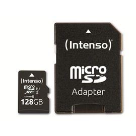 Intenso 128GB microSDXC UHS-I Performance, 3424491