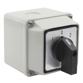 Closed Toggle Switch, 20 A, 3 Positions, 12 Terminals, 380 V Rated Voltage, Universal Rotary Cam, 690 V Insulation Voltage