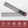 GemRed Digital Angle Finder, 2 in 1 Angle Gauge, Stainless