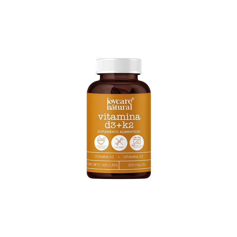 Joycare Natural Vitamina Suplemento Absorción Calcio Huesos Fuertes Bienestar Inmune