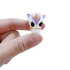 Anrher 100pcs Miniature Unicorn Shaped Flatback Decoration Resin Sets