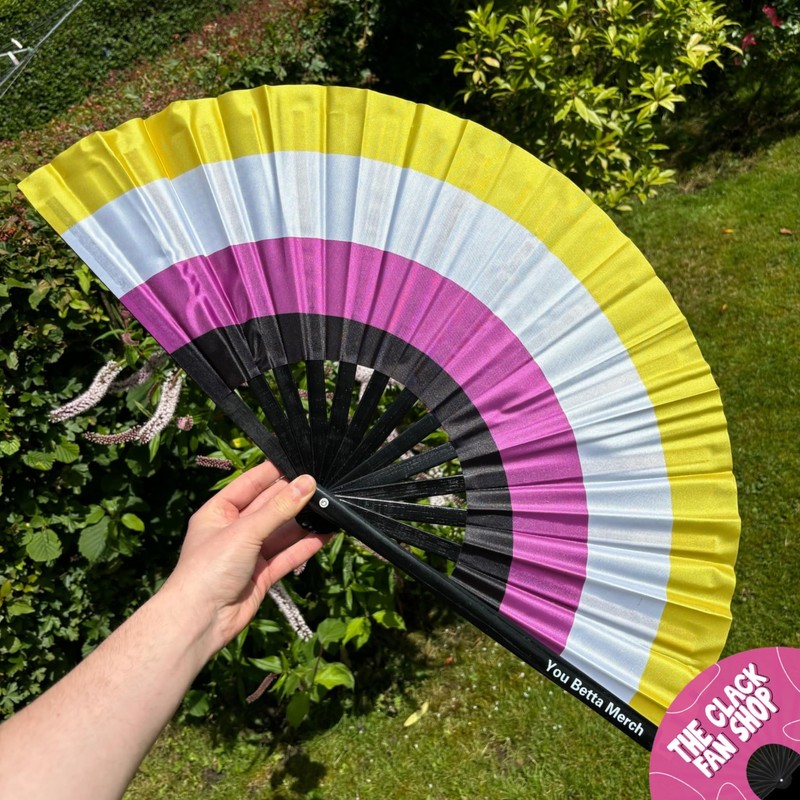 Non Binary Flag Fan