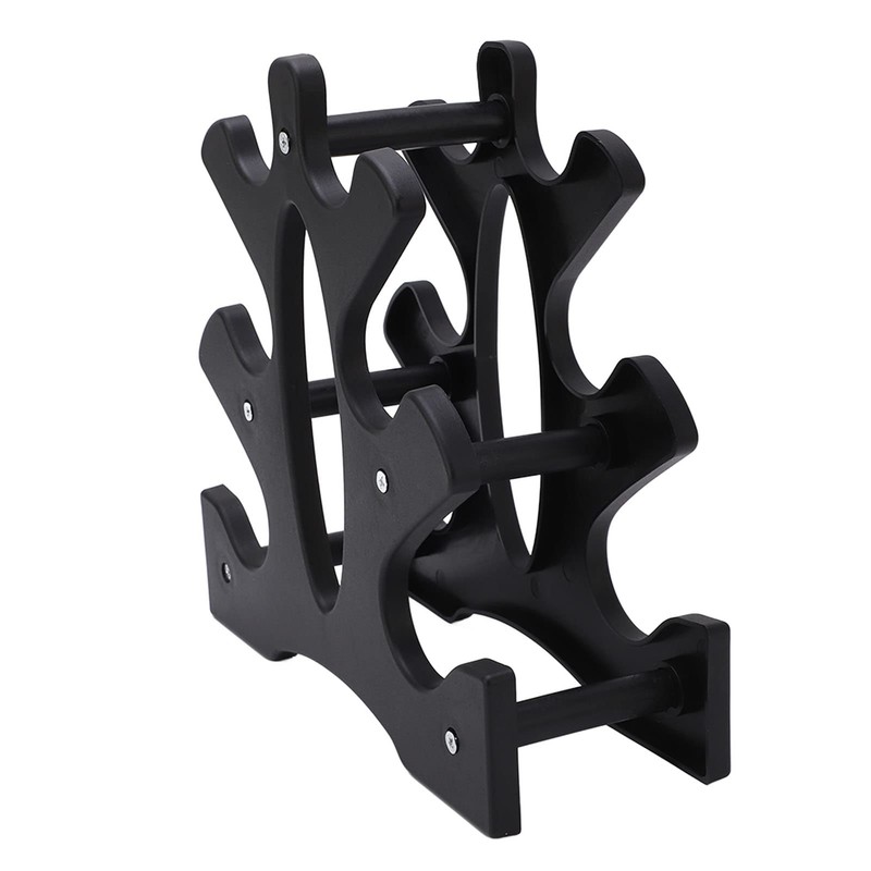 Denash Dumbbell Rack Stand,3 Tier Small Dumbbell Rack Stand,Portable Dumbbell