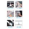 Jian 8 Row Hanger, Foldable, 8 Stands Storage Hanger, Hanger,
