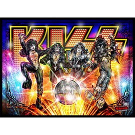 KISS Pinball Alternate Translite  HIGHEST QUALITY RESOLUTION!  Choose 1 of 2