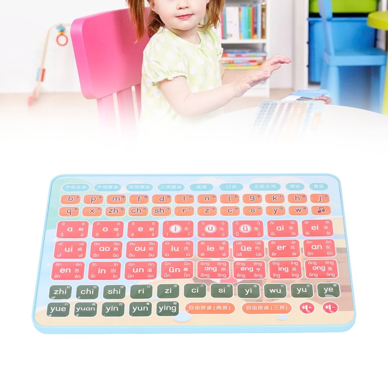 Kid Chinese Pinyin Learning Tablet Toddlers Pinyin Speaking Learning Pad