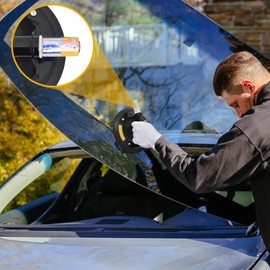 2PCS Electric Vacuum Suction Cups with Metal Handle 550LBS Load Capacity Glass Suction Cups to Lift Large Glass, Heavy Duty Hand-held Powerful Industrial Sucker for Window Tile Carry Replacement