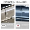 16.4Ft Car Door Weather Stripping Door Seal Strip,B-Shape Double Layer