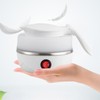 0.6L Folding Electric Kettle 600W Collapsible Water Boiler Portable Silicone
