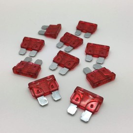 10A Standard Car Auto Blade Fuse 10 Amp ATO - Pack of 10