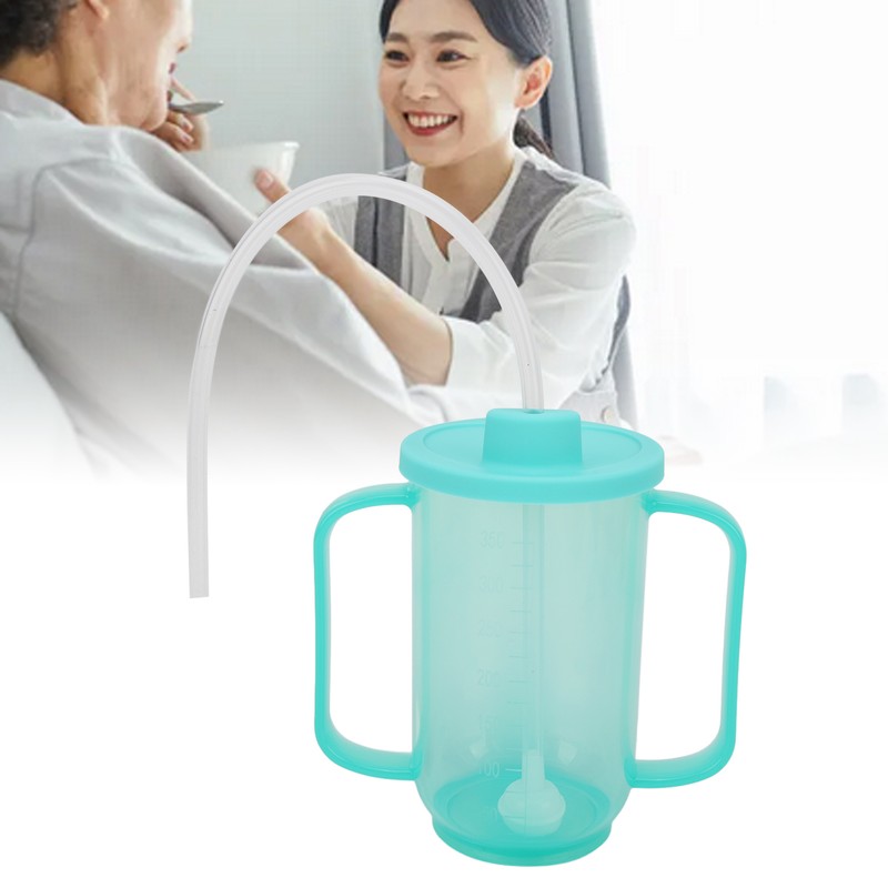 Adult Sippy Cup Spill Proof Convalescent Feeding Drinking Cup with