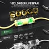 Yomiuwo 20 Amp Extension Cord Ends Lighted Connector Extension Cord