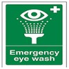 V Safety 23004AG-R Emergency Eye Wash Sign - Portrait -