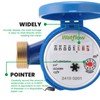 Watflow DN20 Water Meter 3/4" NPT, ISO4064 Certification Cubic Water