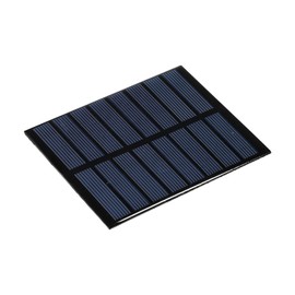 sourcing map Mini Solar Panel Cell 4V 200mA 0.8W 100mm x 80mm for DIY Electric Power Project Pack of 1