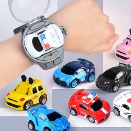 Does Not Apply Mini Remote Control Car Watch Toys 2.4 GHz Cute Wrist Racing Car Watch - Red