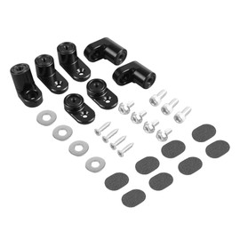 Bevinsee Rear Wing Spoiler Riser Extendsion Kit Compatible with Ford Focus ST 4Dr Hatchback 2013+ 2014 2015 2016 2017 2018 Compatible with Ford Focus RS 2016-2018 Black