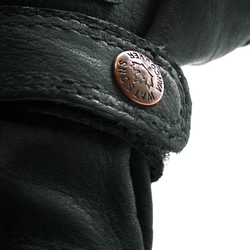 Heritage Motorcycle Gloves Crafted in Canada with Genuine Cowhide Leather