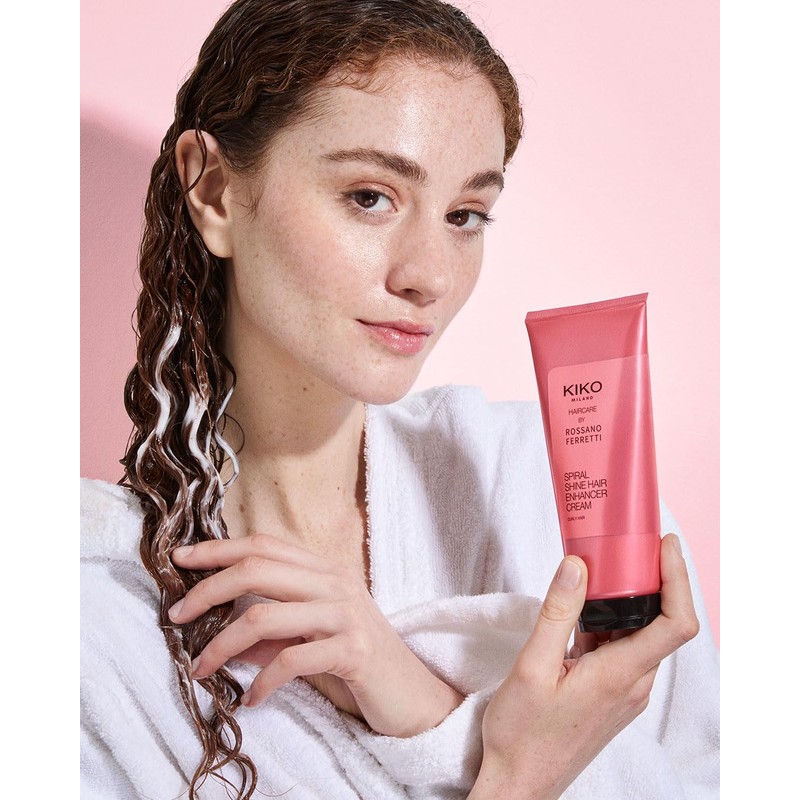 KIKO Milano Spiral Shine Hair Enhancer Cream, Haarcreme Für Bis