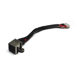 Power4Laptops Replacement Laptop DC Jack Socket With Cable Compatible With Dell XPS 14 L401X