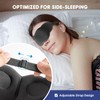 2 Pack 3D Memory Foam Eye Mask for Sleeping, Zero