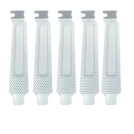 10pcs White PCI Slot Bracket Cover High Carbon Steel Dust Filter Cover Plate PCI Slot Cover with Screws
