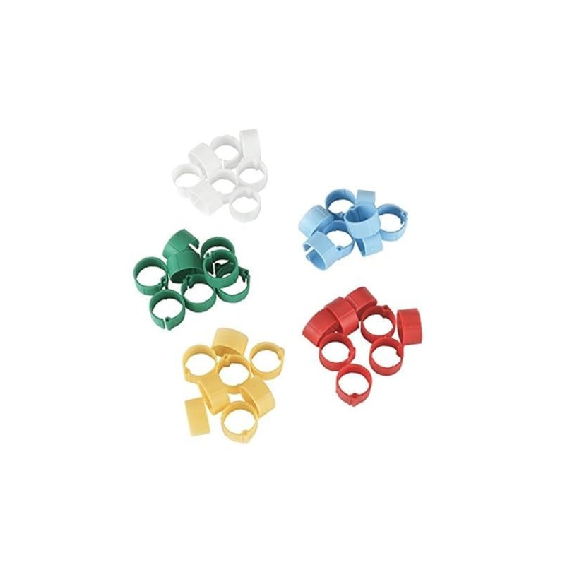 Kerbl Plastic Clips, 12 mm, 20 Pieces