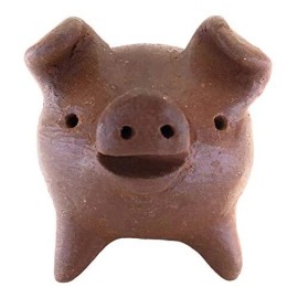 THE JOY TREE Chanchito 3 Legged Pig Good Luck Token  Abundance and Happiness, Small 2 x 2 x 2