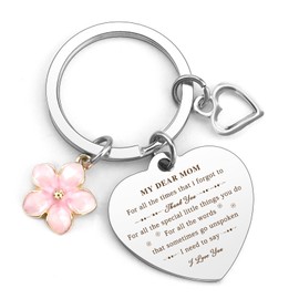 Mothers Day Gifts for Mom Easter Christmas Stocking Stuffers Valentines Day Birthday Thanksgiving Halloween Thank You I Love You Unique Sentimental Gifts for Mom Keychain Best Mama Moms Presents Ideas