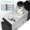 TAILONZ PNEUMATIC 1/4"NPT Solenoid Valve 3V210-08 AC110V Single Coil Pilot-Operated