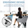 Bewudy 2 Pcs Portable Keyboard Stand, Dual Tilt Angle Adjustment,