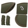 Mipcase 12pcs Golf Iron Protective Covers Thickened PU Leather Club